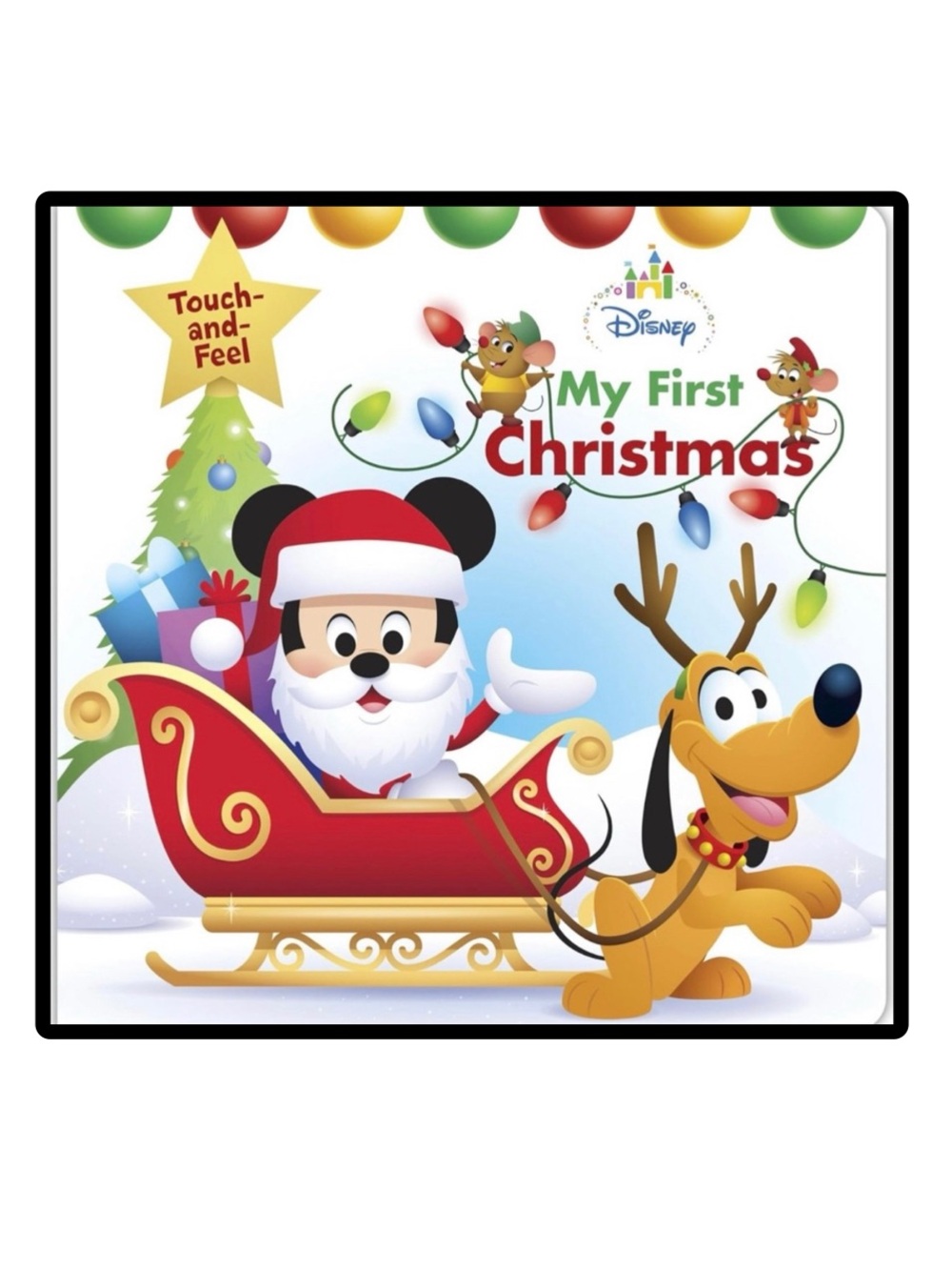 BUNDLE & SAVE 🎉 Disney My First Christmas Touch-and-Feel Board Book